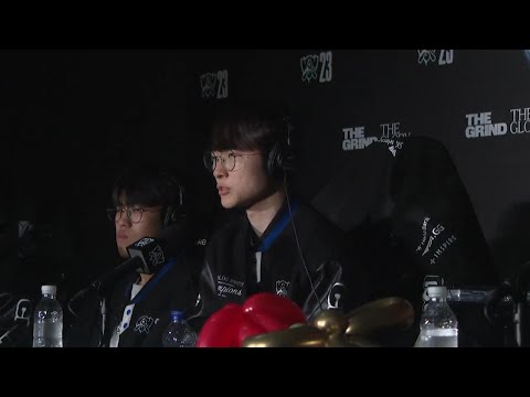Esports superstar 'Faker' wins the trophy at the League of Legends World Championship, NewJeans perf