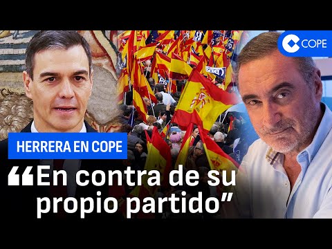 Nueva manifestación masiva contra Sánchez: Se comete un atropello contra el país