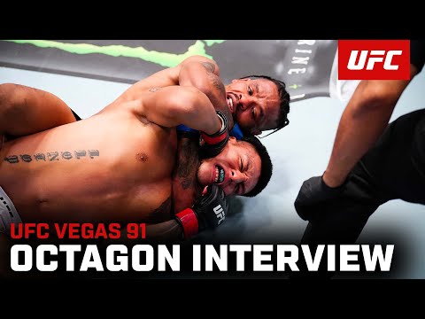 Chris Padilla Octagon Interview | UFC Vegas 91