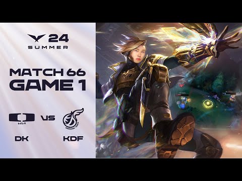 DPM 1812 | DK vs. KDF 게임1 하이라이트 | 08.02 | 2024 LCK 서머 스플릿