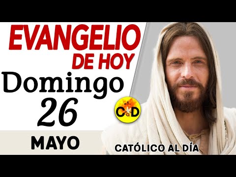 Evangelio del día de Hoy Domingo 26 de Mayo de 2024 | Lectura y Reflexión católica | #evangeliodehoy