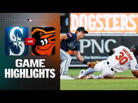 시애틀 매리너스 vs 볼티모어 오리올스 경기 하이라이트 (6/10/26) | MLB 하이라이트