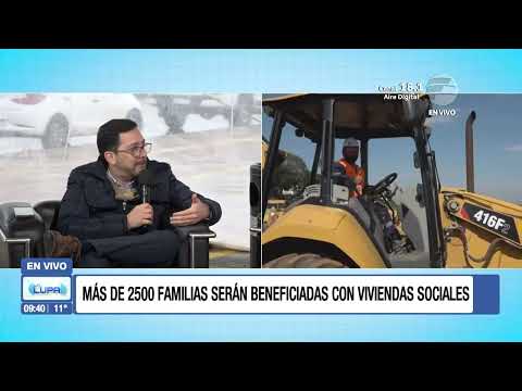 Más de 2500 familias serán beneficiadas con viviendas sociales