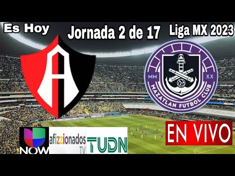 Atlas vs. Mazatlán en vivo, donde ver, a que hora juega Atlas vs. Mazatlán Liga MX 2023