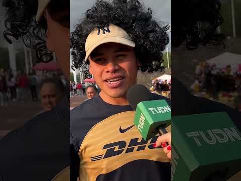 ¡SE PONEN LOS CHINOS! ? Afición de Pumas le manda mensaje a César Huerta #shorts