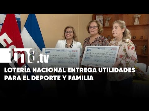 Lotería Nacional contribuye al deporte y bienestar de la familia en Nicaragua