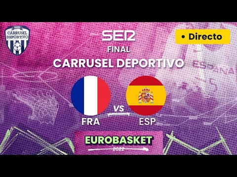 FINAL DEL EUROBASKET EN DIRECTO |  FRANCIA VS ESPAÑA  #EuroBasket