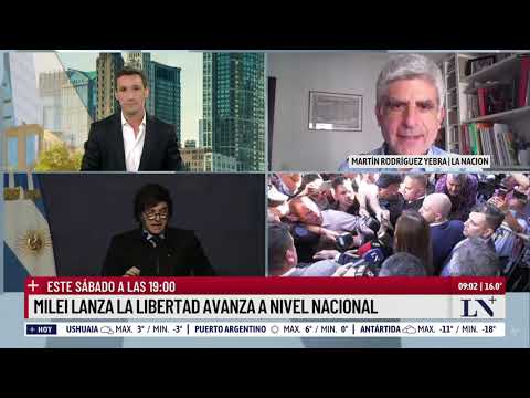 Hoy a las 19hs Milei encabezará un acto partidario en Parque Lezama; el análisis de Martín R. Yebra