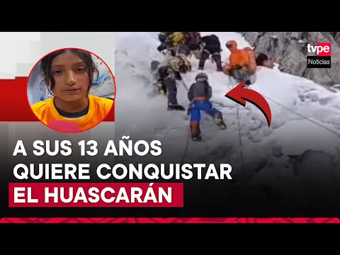 Niña peruana de 13 años conquistó el Alpamayo, uno de los nevados más bellos del mundo