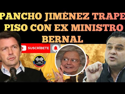 PANCHO JIMÉNEZ TRAPEA EL PISO CON EL EX MINISTRO ESTEBAN BERNAL NOTICIAS RFE TV
