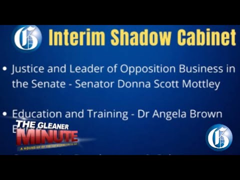 THE GLEANER MINUTE: COVID cases expected to climb…Shadow cabinet named…Campaign materials removal