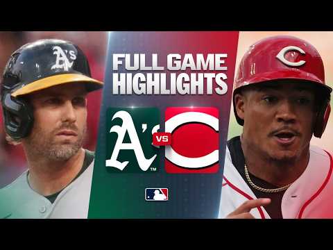 오클랜드 어슬레틱스 vs 신시내티 레즈: 공식 풀 경기 하이라이트 (8월 5) | 2026 MLB 시즌
