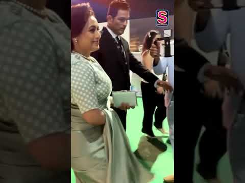 Rani Mukerji Exudes Vintage Charm In Sabyasachi Saree At IIFA  Awards 2024 | N18S | #shorts