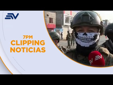 250 militares y policías fueron a zonas conflictivas de El Recreo en Durán | Televistazo | Ecuavisa