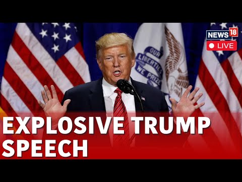 Donald Trump News Live | Trump Speech Live | US News Live | Trump Latest Speech Live | News18 | N18G