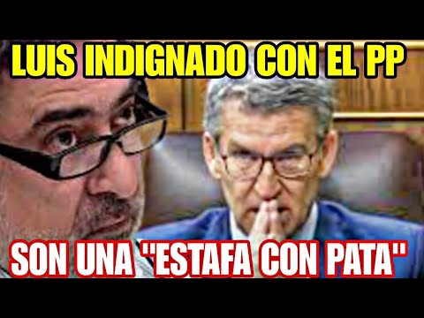 LUIS DEL PINO LLAMA AL PP ESTAFA CON PATAS, NO SE DIFERENCIA DEL PSOE