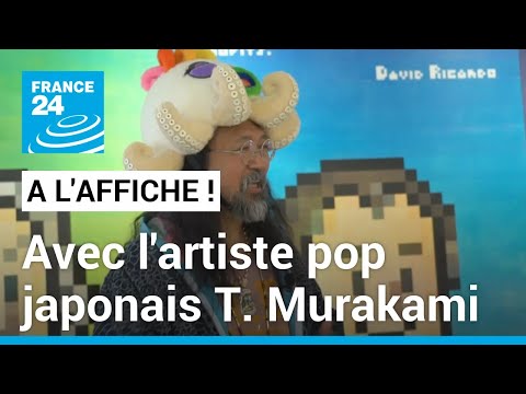 Rencontre avec le roi du pop art japonais Takashi Murakami et ses œuvres monumentales • FRANCE 24