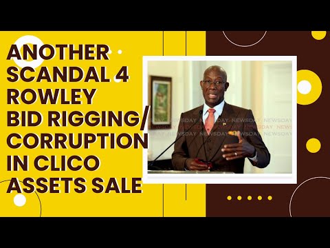 Another Scandal 4 Rowley. This Time Bid Rigging/Corruption In Illegal Sale Of Clico Assets 2 Sagicor