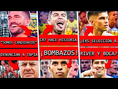 ¿ARGENTINA ganará la COPA AMÉRICA?+ DENUNCIAN al CHIQUI TAPIA+ CR7 advierte+ Bombas en RIVER y BOCA