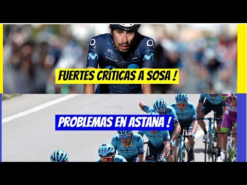 Críticas a IVAN SOSA  Problemas en ASTANA