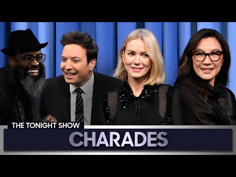 Charades with Naomi Watts and Michelle Yeoh | The Tonight Show Starring Jimmy Fallon