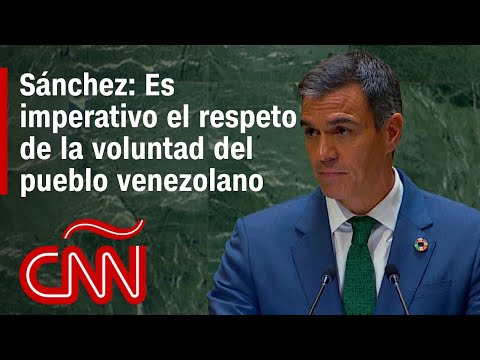 Discurso completo de Pedro Sánchez en la Asamblea de la ONU: Gaza, Ucrania y pedido para Venezuela