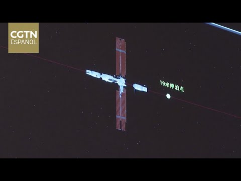 La nave espacial de carga Tianzhou-5 se separa de la estación espacial