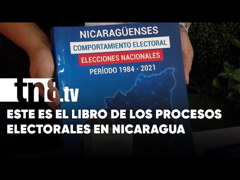 Presentan libro de procesos electorales en Nicaragua