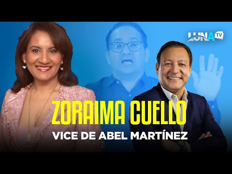 Zoraima Cuello será la candidata vice presidencial de Abel Martínez, candidato del PLD
