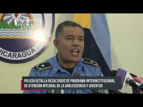 Policía Nacional programa de atención integral de la adolescencia y juventud - Nicaragua