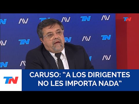 Ricardo Caruso Lombardi A los dirigentes no les importa nada