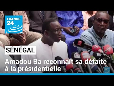 Sénégal : Amadou Ba reconnaît sa défaite à la présidentielle • FRANCE 24