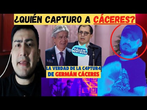 Nosotros CAPTURAMOS a Germán Cáceres | Lasso ¡Mentiroso! | Caso María Belén Bernal