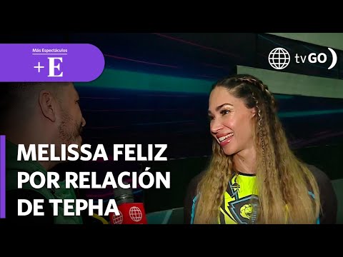 Melissa Loza alegre por nueva relación de Tepha Loza | Más Espectáculos (HOY)