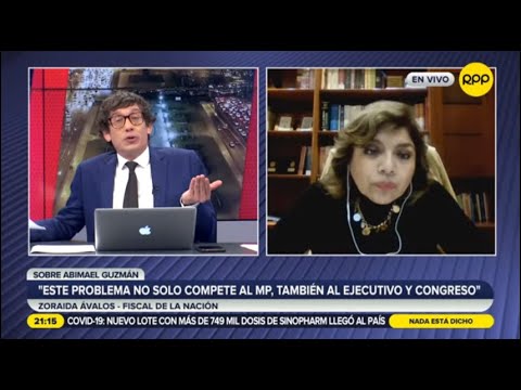 Zoraida Ávalos: “este problema no solo compete al MP, también al Ejecutivo y  Congreso”