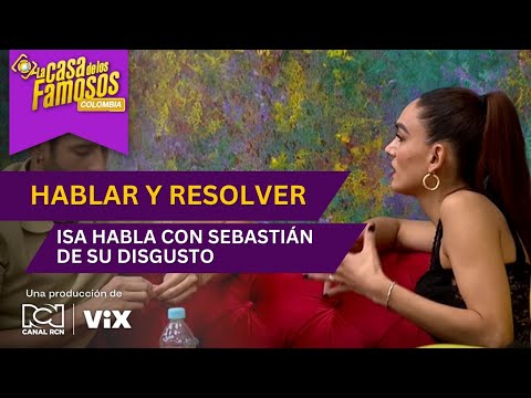 “Estaba afectada”: Isa se sincera con Sebastián sobre su disgusto | La casa de los famosos Colombia