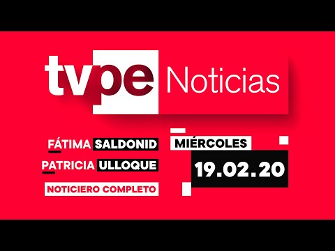 Mantente informado en TVPerú Noticias con Patricia Ulloque y Fátima Saldonid
