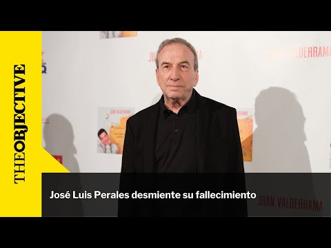 José Luis Perales desmiente su fallecimiento