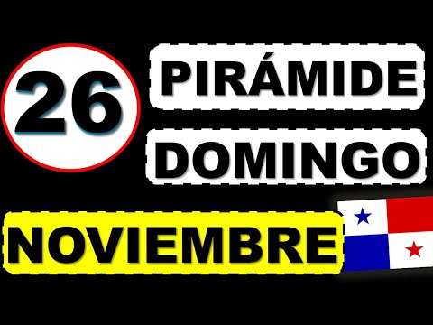 Pirámide de la Suerte Lotería de Panamá Para el Domingo 26 de Noviembre 2023 Decenas Suerte Para Hoy