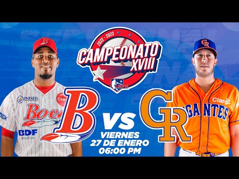 Indios del Bóer vs Gigantes de Rivas - Serie Final de la Liga Profesional de Béisbol de Nicaragua