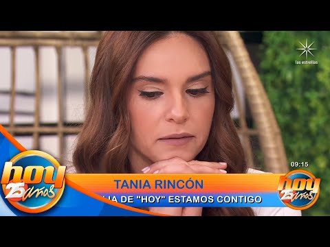 Conmovida, Tania Rincón anuncia separación de su esposo Daniel Pérez | Programa hoy