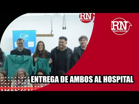 Entrega de ambos al hospital