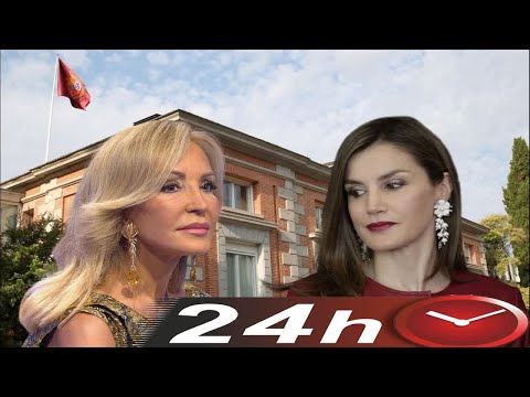 ES C@PTADO EL MOMENTO EN EL QUE REINA LETIZIA LE HACE EL FEO A CARMEN LOMANA EN PÚBLICO