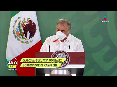 Gobernador de Campeche reconoce el manejo de la pandemia en la entidad | Noticias con Francisco Zea