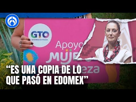 Claudia Sheinbaum denuncia  compra de votos en Guanajuato