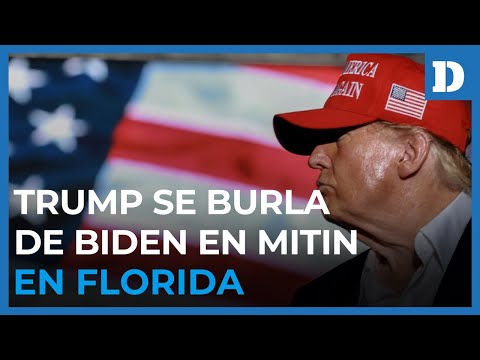 Biden es mentalmente incompetente dice Trump en su primer mitin tras el debate | El Diario