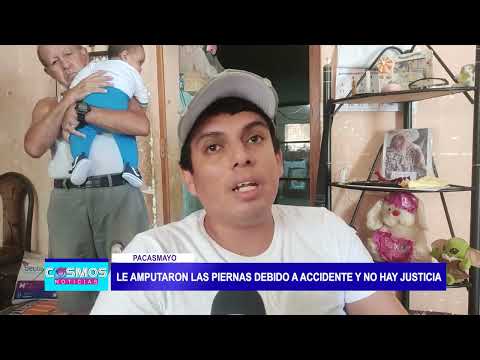 Pacasmayo: Le amputaron las piernas debido a accidente y no hay justicia