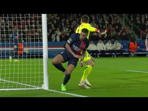 Kylian Mbappé (58') Paris Saint-Germain vs Real Sociedad | UEFA Champions League RO16 Leg 1