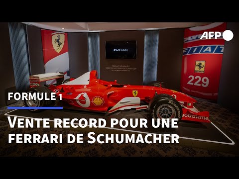 Une Ferrari de F1 de Schumacher vendue pour un montant record | AFP