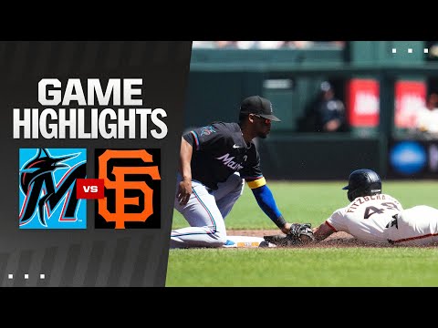 Marlins vs. Giants Game Highlights (9/1/24) | MLB Highlights